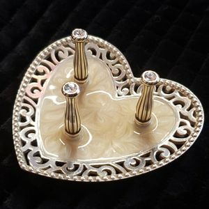 Brighton Heart Shaped Ring Holder